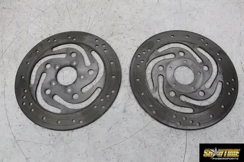 00-06 HARLEY-DAVIDSON ELECTRA GLIDE FLHTCUI FRONT LEFT RIGHT BRAKE ROTORS PAIR