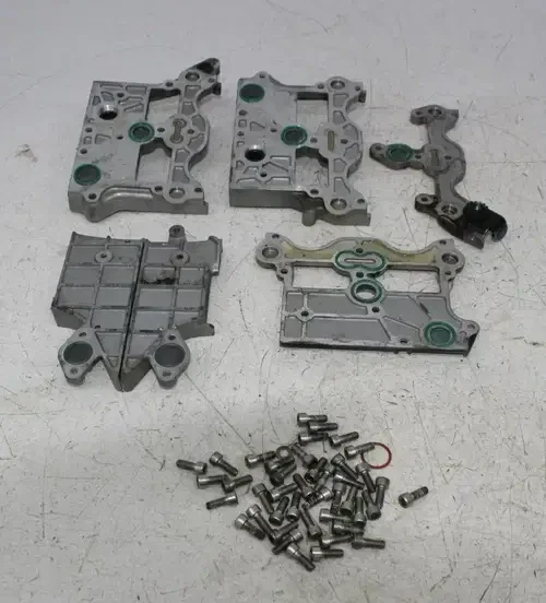 03-06 DUCATI 749 ENGINE MOTOR BLOCK COVERS SET