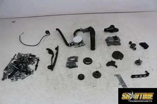 06-07 SUZUKI GSXR600 ENGINE PARTS TIMING CHAIN GUIDE CAM TENSIONER HEAT EXCHANGE