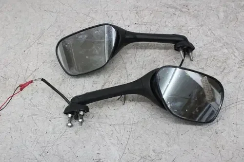 06-07 SUZUKI GSXR750 GSXR 750 LEFT RIGHT MIRRORS MIRROR PAIR FRONT TURN SIGNALS