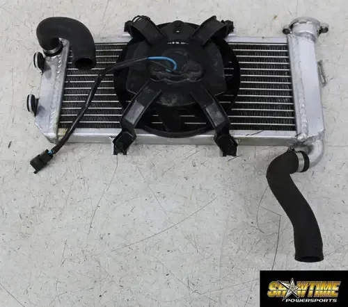 06-08 KAWASAKI NINJA 650 EX650 AFTERMARKET ENGINE RADIATOR MOTOR RADIATER FAN