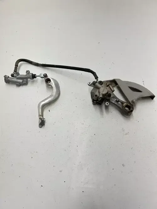 09 2009 Yamaha Yz450f YZ 450 F OEM GOOD! Rear Back Brake Caliper Master Mount