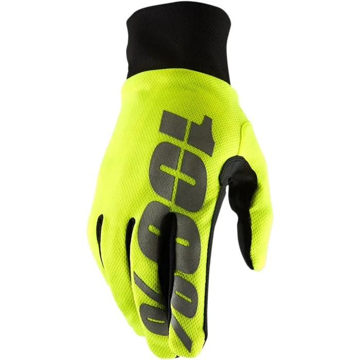 100% Hydromatic Waterproof Gloves – Yellow – Small [MPN: 10017-00005]