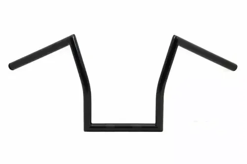 11″ Lazy Z Handlebar Black for Harley Davidson by V-Twin