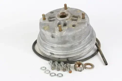 1987 Kawasaki Bayou 300 Right Rear Brake Drum Hub Assembly 9279