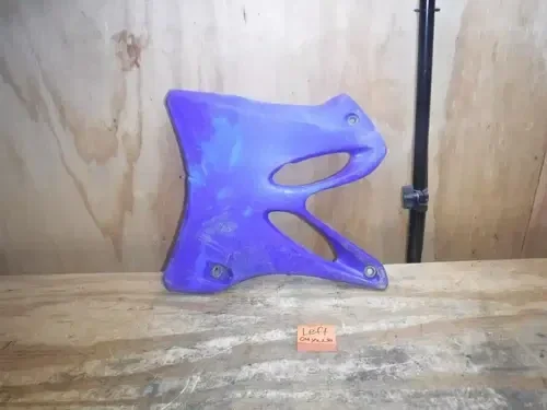 2004 Yz250 (M3) YamahaTank Shroud Fender Plastics Plastic Blue Left Side Body