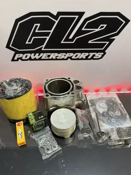 2014-2025 Honda Rancher 420 Top End Rebuild Kit – Cylinder Piston Valves Chain