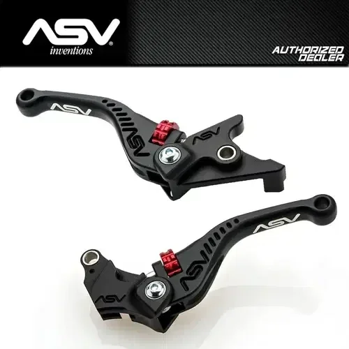 2022 – 2025 YAMAHA YZF-R7 YZF R7 ASV C5 SHORTY CLUTCH & BRAKE LEVER SET BLACK