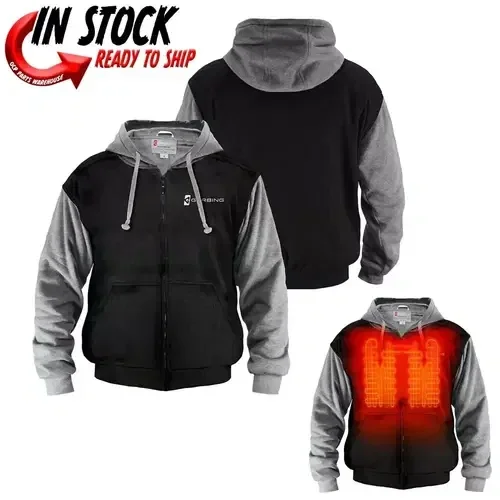 2025 GERBING HEATED CLOTHING 7V BATTERY HEATED HOODIE SWEATSHIRT – PICK SIZE