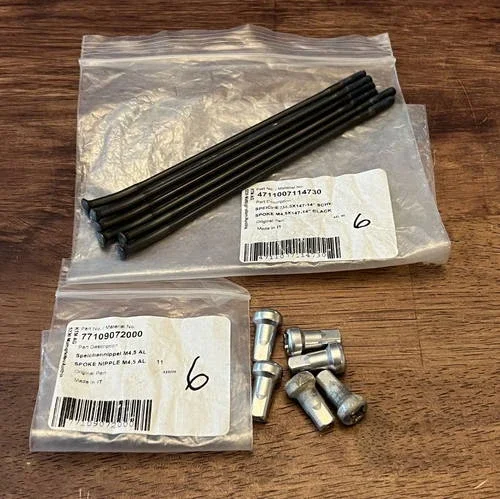 (6) NEW OEM 14″ Rear Wheel Spoke Set Nipples – 14-24 KTM 85 SX – 4711007114730