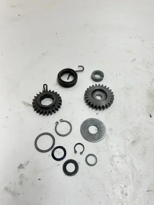 78 1978 Yamaha YZ80E Yz 80 E OEM Kick Start Gear Assembly Idler Spring Hardware