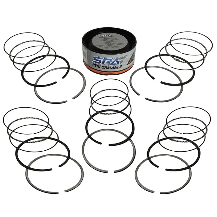 83mm performance piston rings for 5 cylinder engines – 1,5 / 1,5 / 2,0mm thickness – Set
