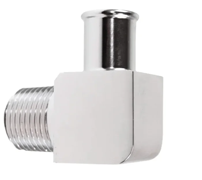 90 Degree Fitting 5/8 ” Barb & 1/2 ” NPT Threads RPC R4530