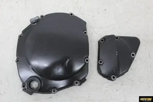 93 SUZUKI GSXR1100 GSXR1100 CLUTCH TIMING SIDE ENGINE MOTOR COVER COVERS PAIR