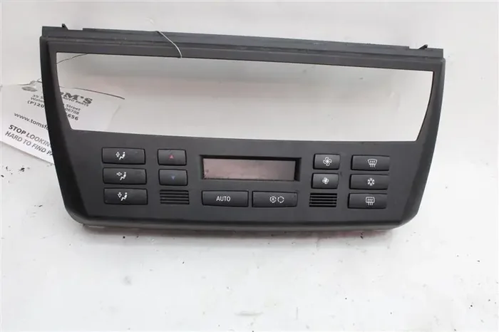 AC HEATER TEMP CONTROL BMW X3 2004 04 2005 05 06 07 08 09 10 – 1058504