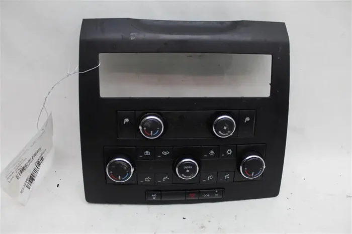 AC HEATER TEMP CONTROL Volkswagen Routan 2009 09 2010 10 2011 Front Manual – 1047656