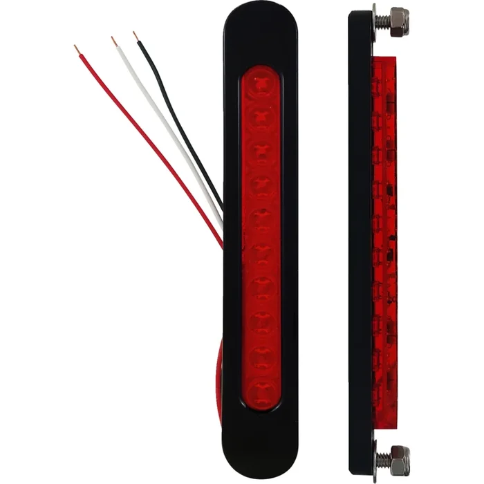 ACCUTRONIX 2040-3026 BL01-OGB LED Bag Lights Bag Light – Red Lens – Black