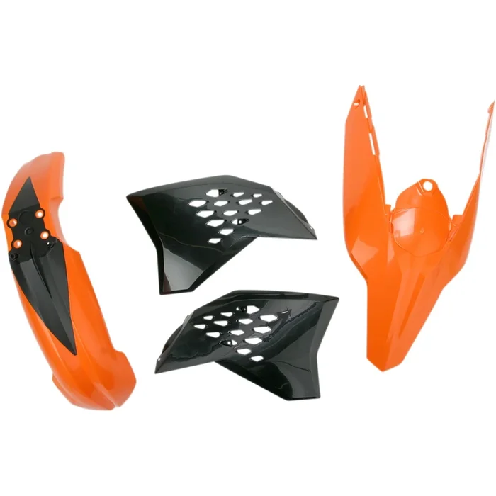 ACERBIS 1403-0426 2113790357 Standard Body Replacement Plastic Kit Standard Replacement Body Kit – ’09 OEM Orange/Black