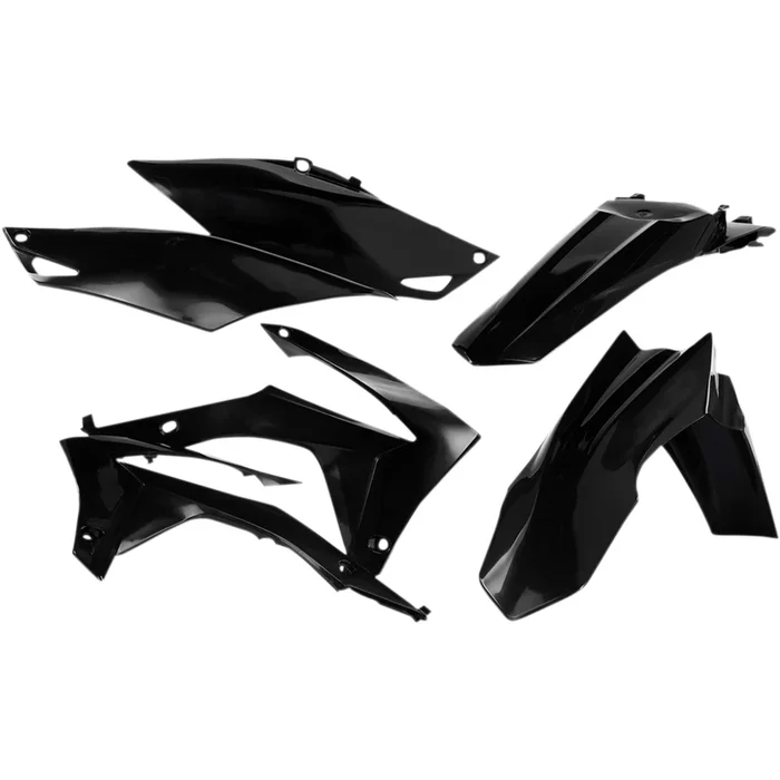 ACERBIS 1403-1165 2314410001 Replacement Plastic Kit Standard Replacement Body Kit – Black