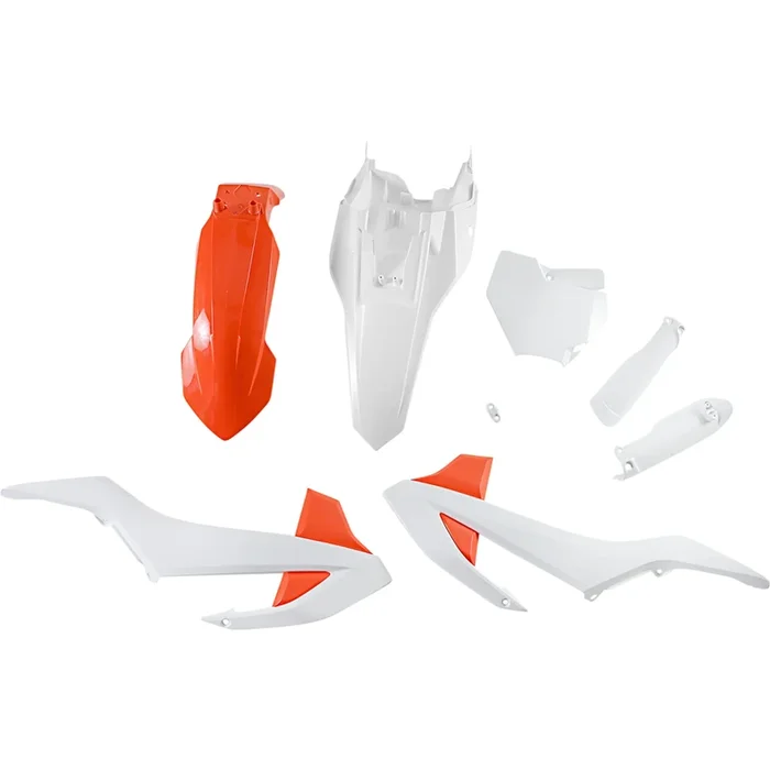 ACERBIS 1403-3111 2791526812 Replacement Plastic Kit Full Replacement Body Kit – OEM ’20 Orange/White