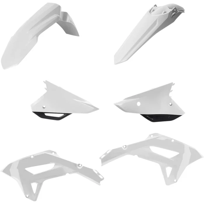 ACERBIS 1403-3305 2861791035 Standard Body Replacement Plastic Kit Standard Replacement Body Kit – White/Black