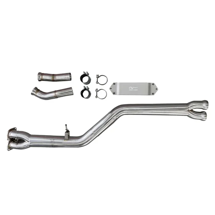 Active Autowerke BMW F87 M2 Competition Exhaust Single Midpipe (Non Resonated)