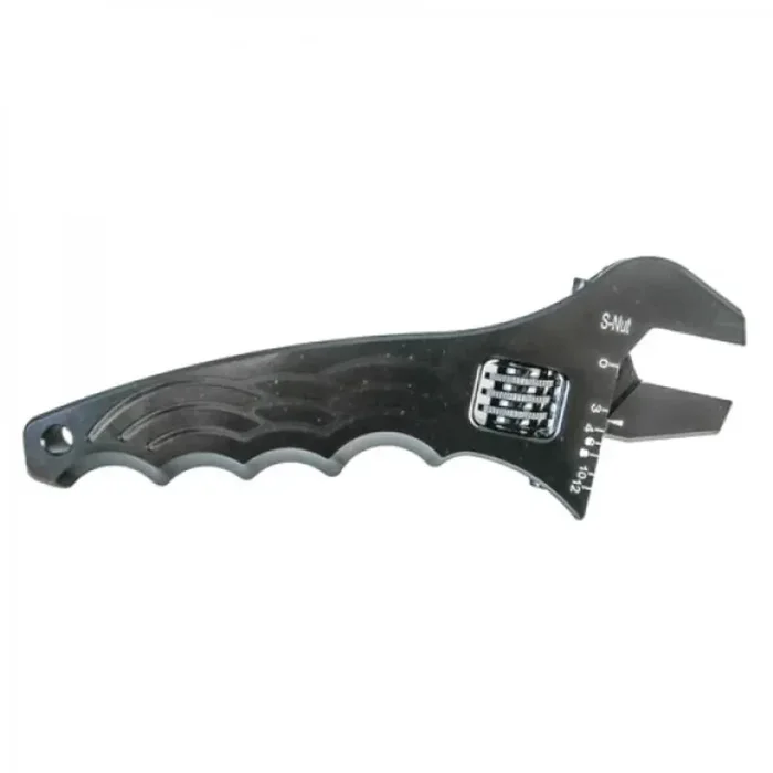 Adjustable AN Wrench Black