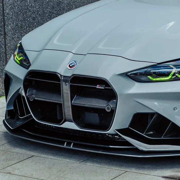 Adro Inc BMW G80, G81 M3 & G82, G83 M4 Front Grille & Front Ducts In Pre Preg Carbon Fibre