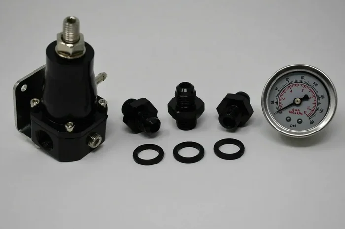 Aero 13130 30-70Psi Fuel Pressure Regulator Motive Gauge EFI Bypass An6 Fpr ??