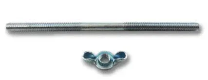 Air Cleaner Stud 6 ” With Wing Nut 1/4 “-20 – Edelbrock Holley R2178X