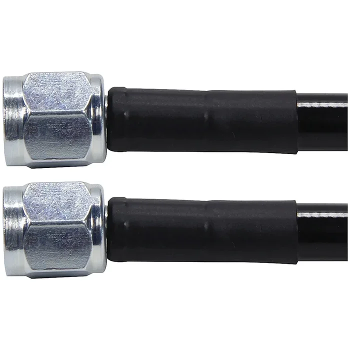 Allstar Performance #3 Coated Braided Steel Line -3 Straight Steel Ends – 24 ” Long