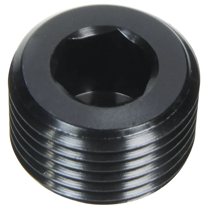 Allstar Performance Plug – 3/4 ” NPT – Allen Head – Aluminum – Black Anodize