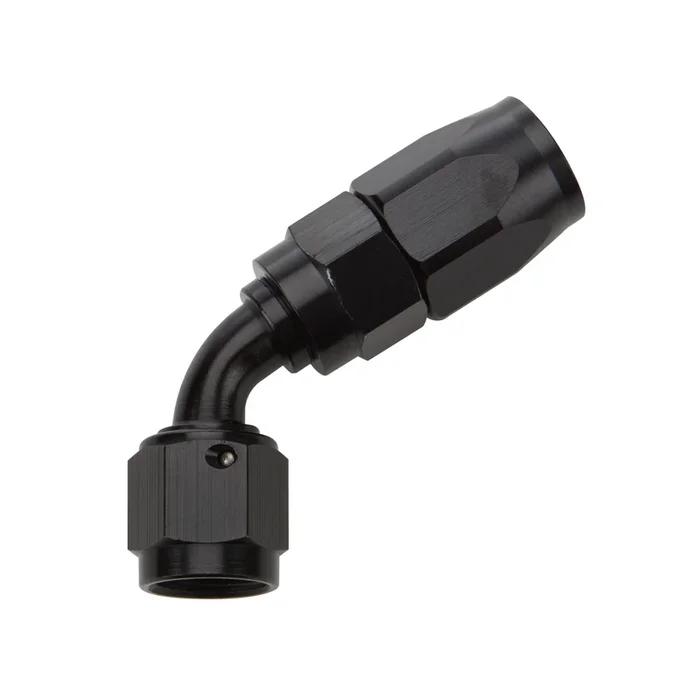 Allstar Performance Reusable Hose End – Black – 60 Deg Elbow -16 AN