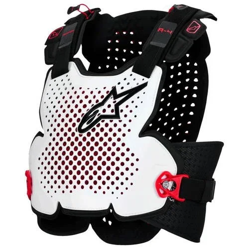 Alpinestars A-4 Plasma Chest Protector – Black/Red/White