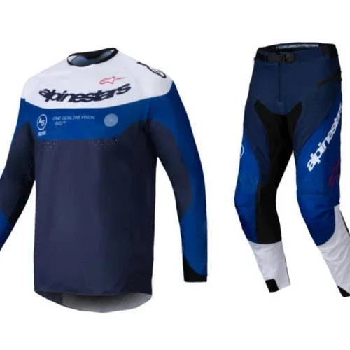 Alpinestars Pro-Dura Gear Combo – Navy/Blue/White