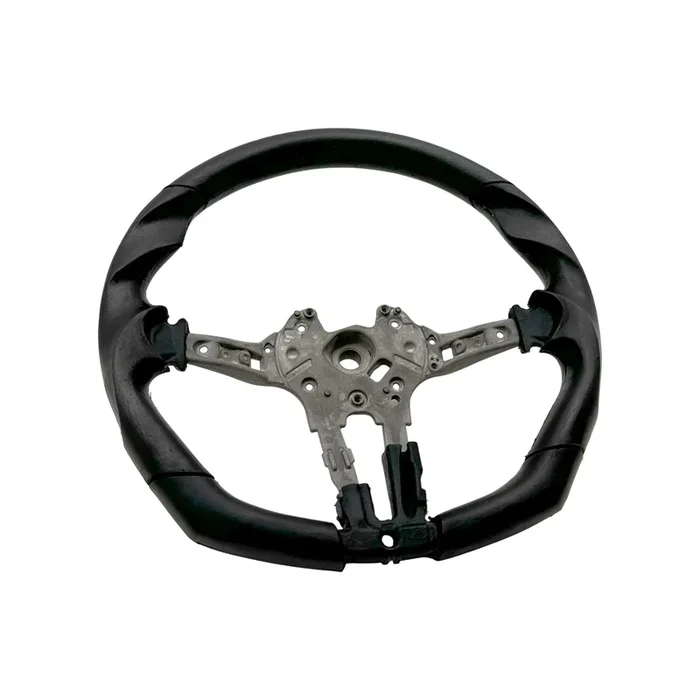APPROVED USED Genuine BMW OEM F Series 1-4 Series RAW Flat Bottom Steering Wheel