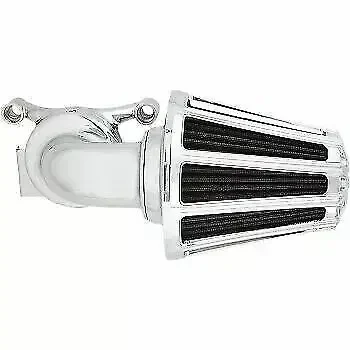 Arlen Ness Chrome 10-Gauge Monster Sucker Air Cleaner Kit for M8 1010-2091