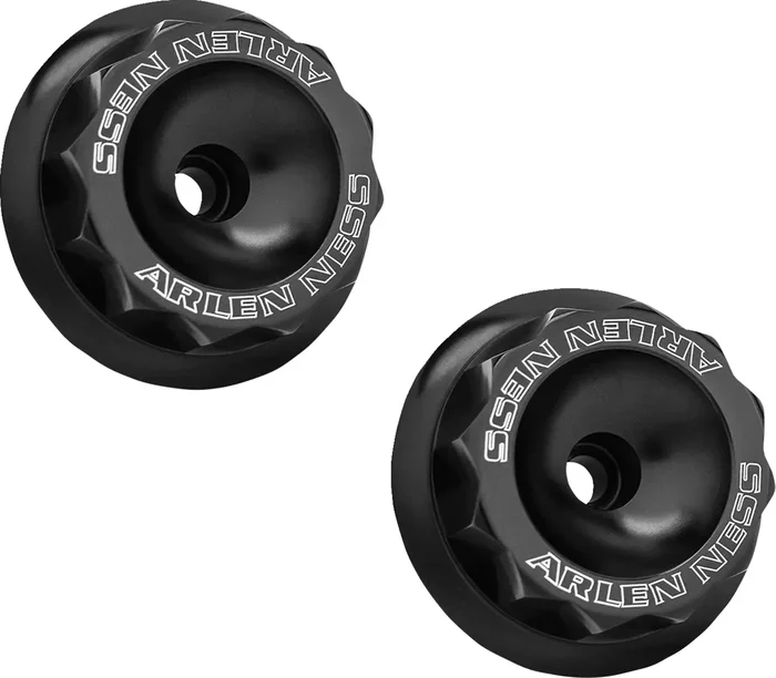 Arlen ness Fork Nut Cover – Black