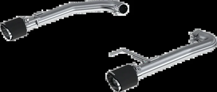 Armor Pro Street 2.5 ” Muffler Delete Axle-Back Exhaust (Carbon Fibre Tips) for Mustang 2.3L EcoBoost 2015-22 | #S72473CF | MBRP
