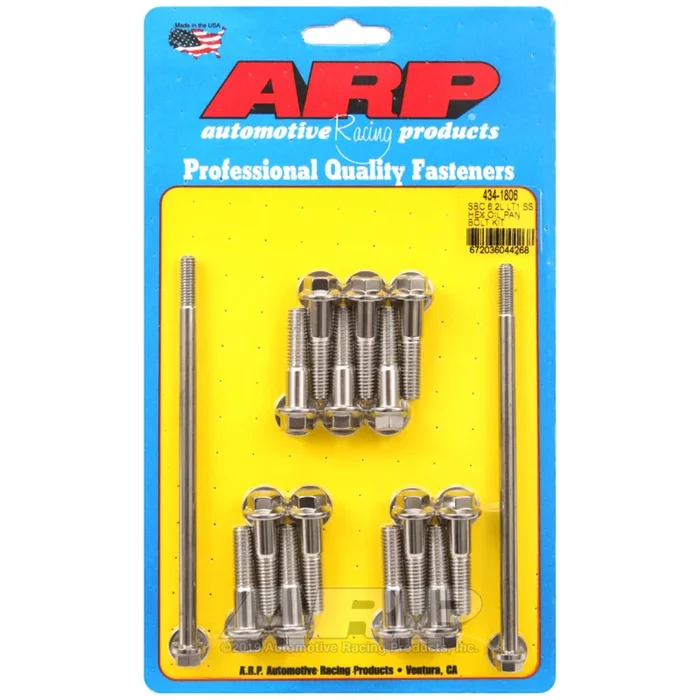 ARP Oil Pan Bolt Kit – GM LT1 6.2L 6-Point Stainless Steel