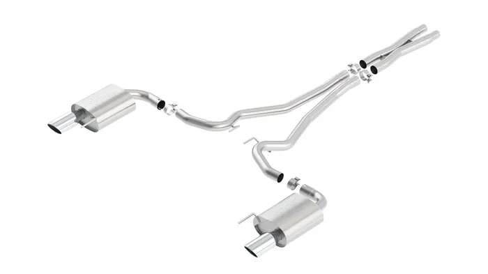ATAK Cat-Back Exhaust for Mustang 5.0L GT 2015-17 | #140591 | Borla