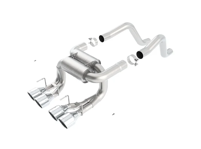 Axle-Back ATAK Exhaust CORVETTE C6 ZO6/ZR1 2006-13 #11822 | Borla