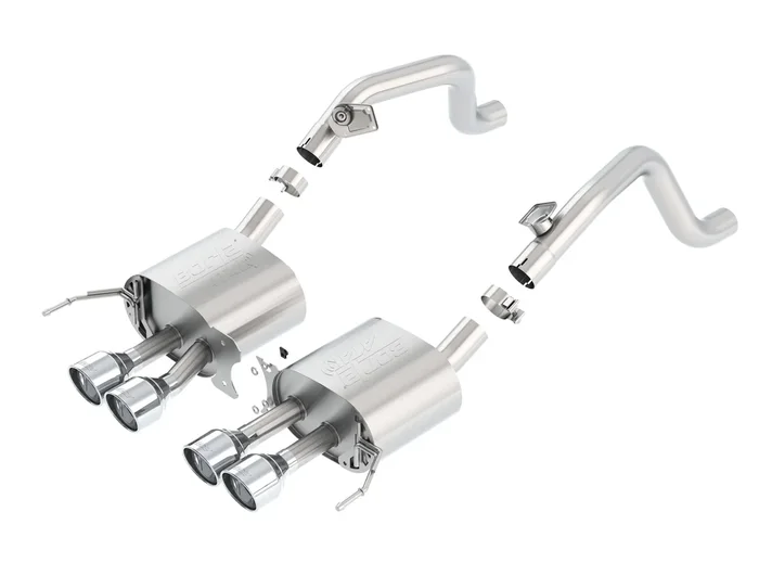 Axle-Back ATAK Exhaust CORVETTE C7 2014-17 #11881 | Borla