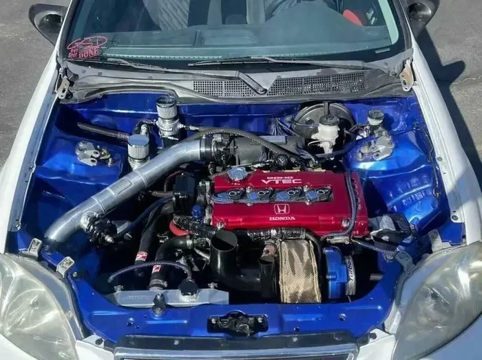 B Series AC Line Tuck Kit For Honda Acura Civic Hatch Type R EG EK B16 B18 B20