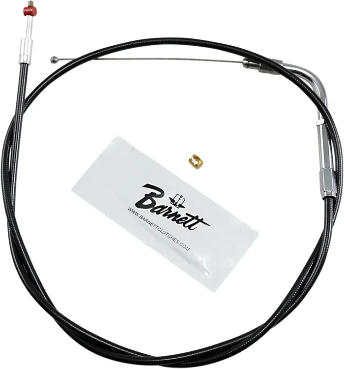 Barnett Black Vinyl Throttle Cable For Harley Softail 2001-2015