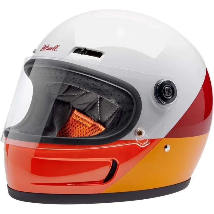Biltwell Inc. Biltwell Gringo SV Helmet – Gloss Intersection Warm
