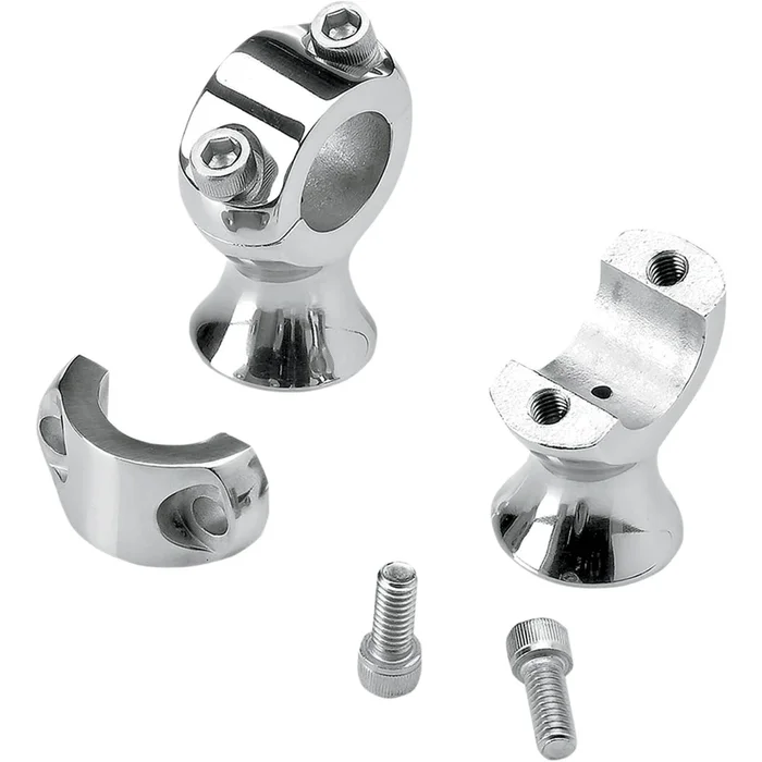 Biltwell Inc. Polished 1-3/4 ” Slimline Risers [MPN: 6401-302-175]