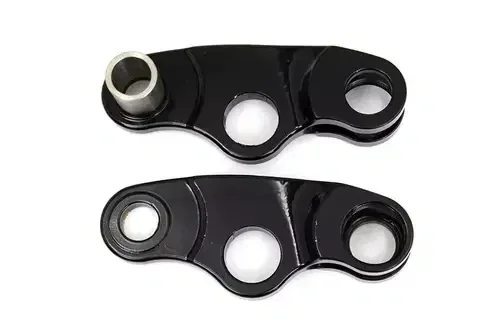 Black Spring Fork Rocker Set fits Harley Davidson 49-0738