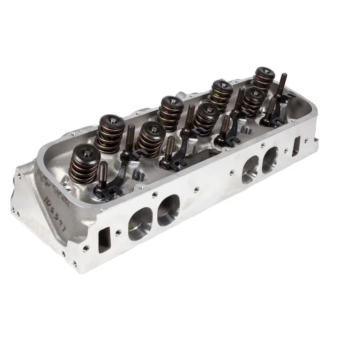BRODIX RR BB-O Cylinder Head – Assembled – 2.250 / 1.880 in Valves – 270 cc Intake – 119 cc Chamber – 1.550 in Springs – Big Block Chevy 2061001