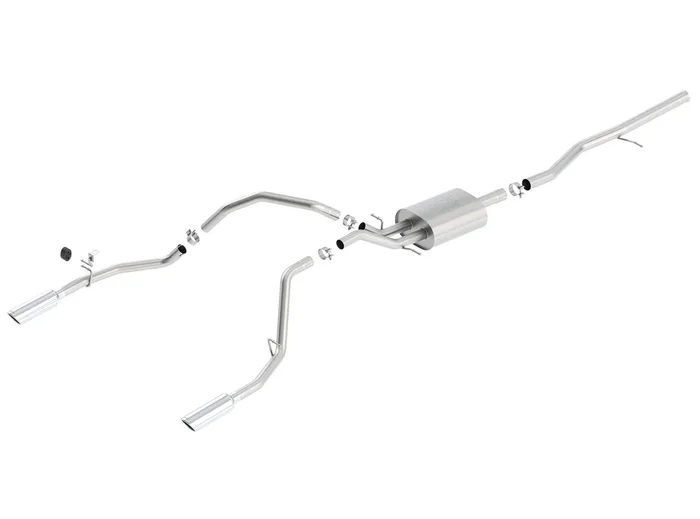 Cat-Back ATAK Exhaust SILVERADO 1500 2014-17 #140540 | Borla